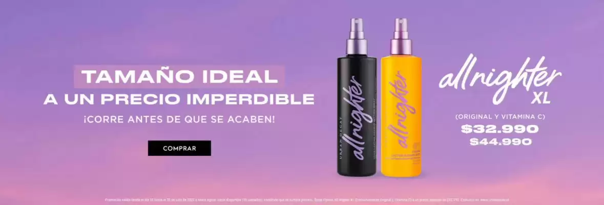 Catálogo Urban Decay (válido hasta 30-07)