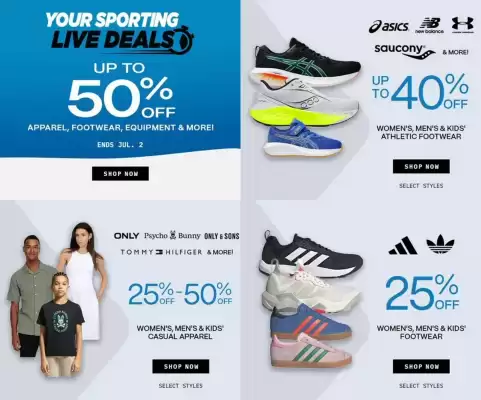 Sporting Life flyer (valid until 2-07)