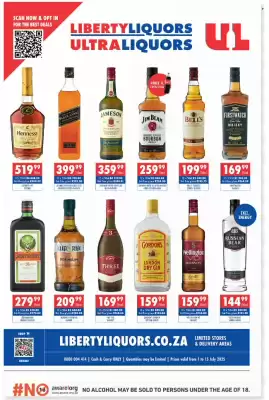 Ultra Liquors catalogue