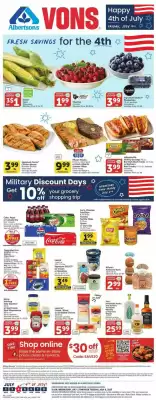 Vons Weekly Ad (valid until 8-07)