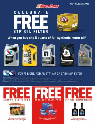 AutoZone Weekly Ad (valid until 28-07)