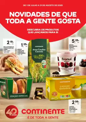 Folheto Continente (válido até 31-08)