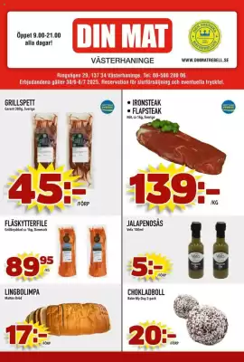 Din Mat reklamblad