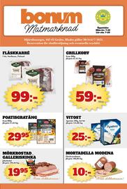 Bonum Matmarknad reklamblad vecka 27 Sida 1