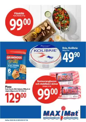 MaxiMat Töcksfors Kundeavis (gyldig til 6-07)