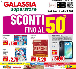 Volantino Galassia superstore Pagina 1