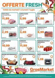 Volantino GrosMarket settimana 27 Pagina 1