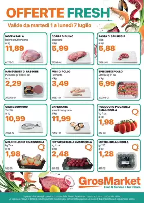 Volantino GrosMarket (valido fino al 7-07)