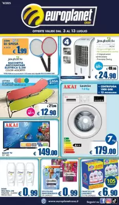 Volantino Europlanet Casa (valido fino al 13-07)