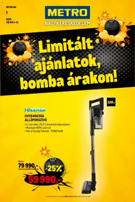 Metro akciós újság (érvényes eddig: 31-07)