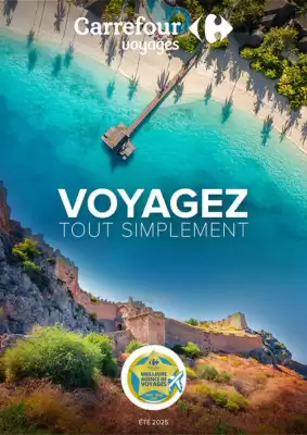 Catalogue Carrefour Voyages (valable jusqu'au 12-10)