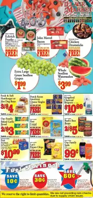 Village Market Food Centers Weekly Ad (valid until 6-07)