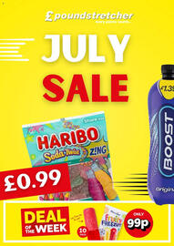 Poundstretcher leaflet Page 1