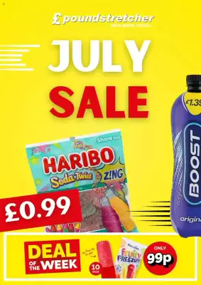 Poundstretcher leaflet (valid until 2-08)
