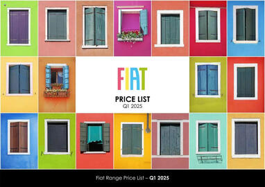 Fiat leaflet Page 1