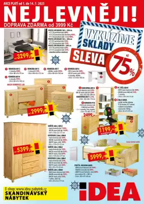 IDEA nábytek leták (platné do 14-07)