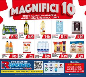 Volantino Supermercato Il Risparmio Pagina 1