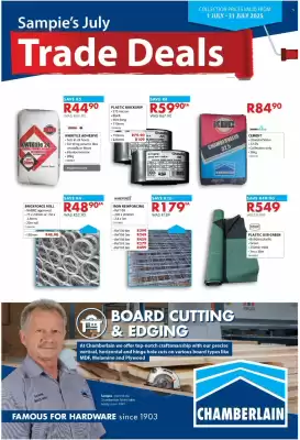 Chamberlain catalogue