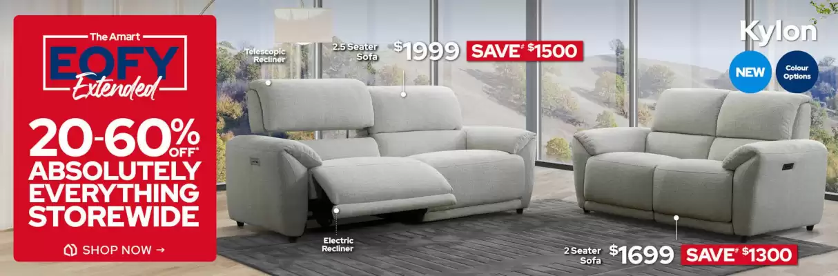 Amart Furniture catalogue (valid until 8-07)
