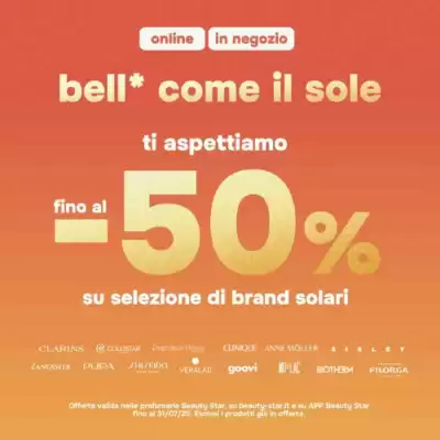 Volantino Beauty Star (valido fino al 31-07)