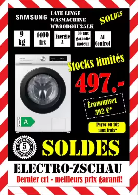 Electro-Zschau folder (geldig t/m 31-07)