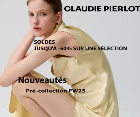 Catalogue Claudie Pierlot (valable jusqu'au 22-07)