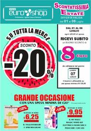 Volantino Euroshop settimana 27 Pagina 1