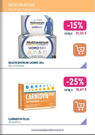 Volantino E' Qui Parafarmacie Pagina 26