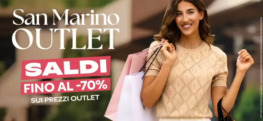 Volantino San Marino Outlet Experience (valido fino al 31-07)