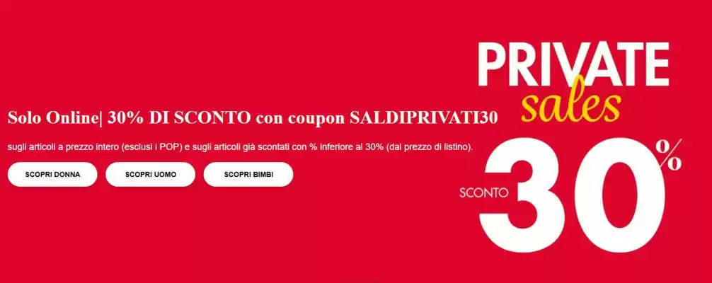 Volantino Scarpe&Scarpe (valido fino al 30-09)