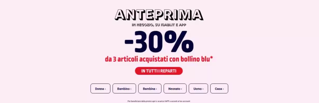 Volantino Kiabi (valido fino al 31-07)