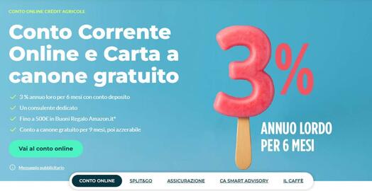 Volantino Crédit Agricole Pagina 1