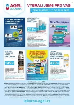 Lékárna AGEL leták