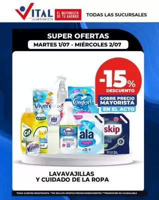 Catálogo Supermayorista Vital (válido hasta 2-07)
