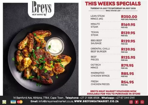 Breys Meat Market catalogue (valid until 5-07)