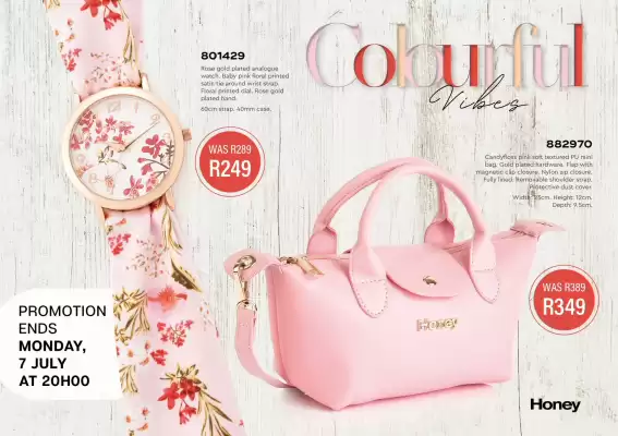 Honey Fashion Accessories catalogue (valid until 7-07)