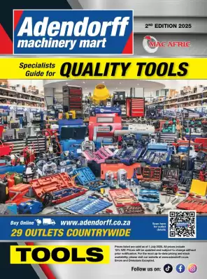 Adendorff Machinery Mart catalogue