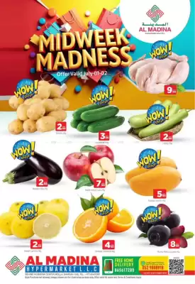 Al Madina Hypermarket catalogue (valid until 2-07)