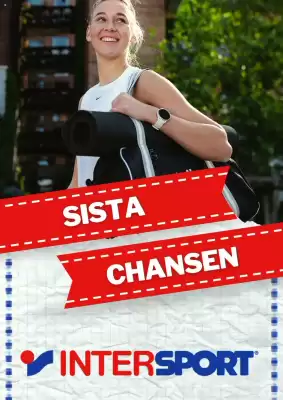 Intersport reklamblad (giltig till och med 31-07)