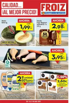 Folleto FROIZ (válido hasta el 21-07)