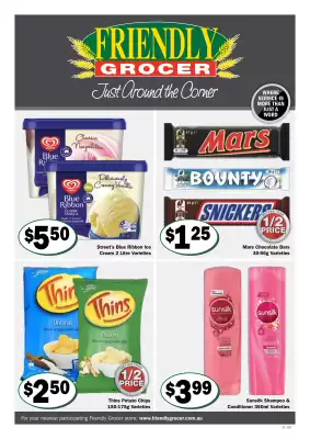 Friendly Grocer catalogue (valid until 8-07)