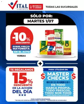 Catálogo Supermayorista Vital (válido hasta 2-07)