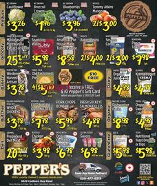 Pepper's Foods flyer week 27 Page 1