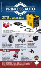 Princess Auto flyer week 27 Page 1