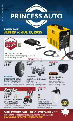 Princess Auto flyer (valid until 9-07)