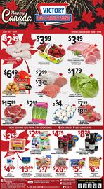 Victory Meat Market flyer week 27 Page 1