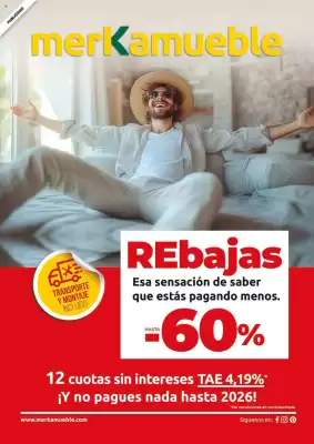 Folleto Merkamueble (válido hasta el 31-08)