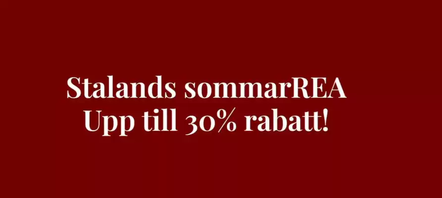 Stalands reklamblad (giltig till och med 7-07)