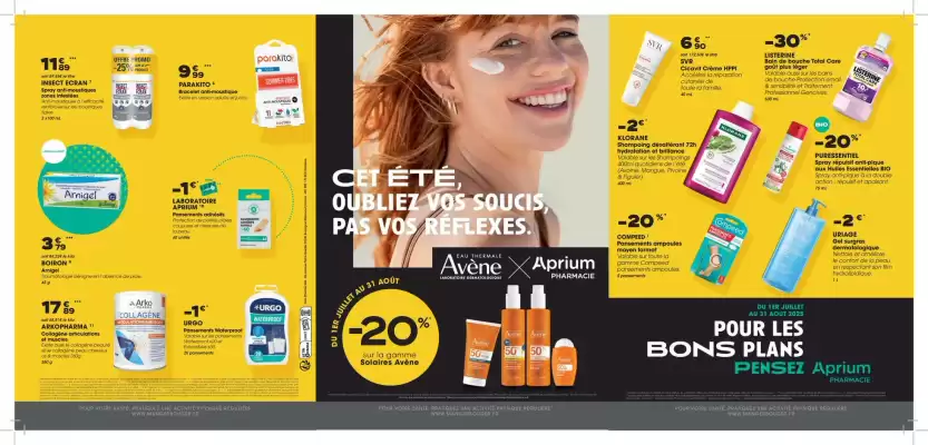Catalogue Aprium Pharmacie (valable jusqu'au 31-08)