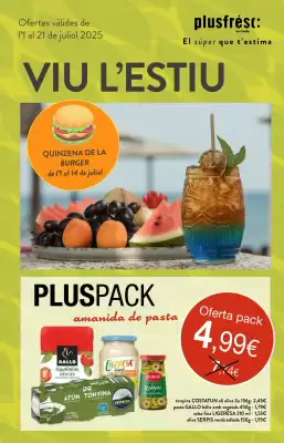 Folleto Plusfresc (válido hasta el 21-07)